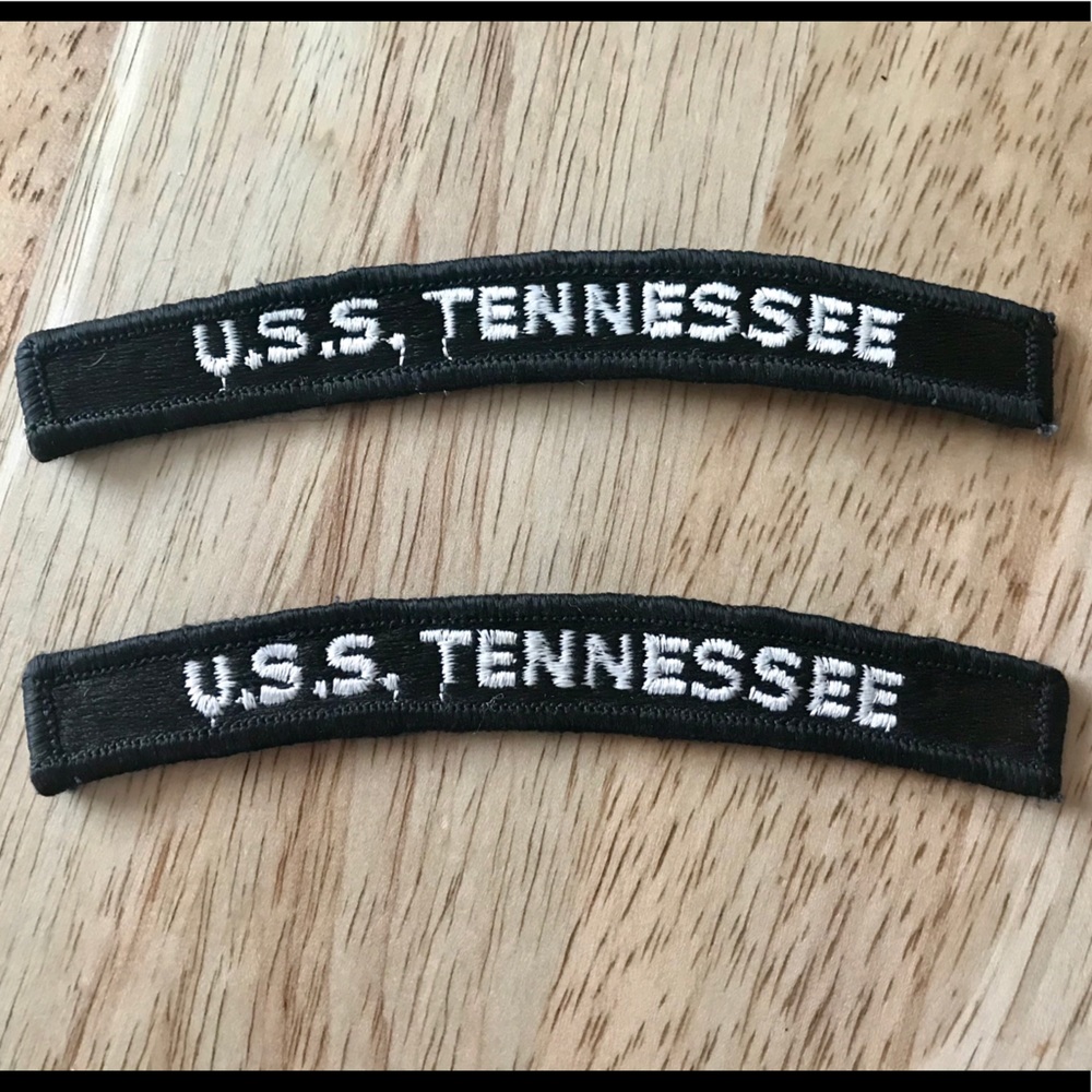USN Navy Submarine SSBN 734 USS TENNESSEE Patches
